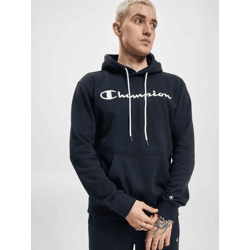 Comfortable Champion Men's Hoodie in Navy Cotton