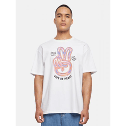 bequemes Mister Tee Herren T-Shirt Oversize 240 g/m² mit Baumwolle Weiß