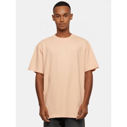 bequemes Urban Classics Herren T-Shirt 240 g/m² mit Baumwolle Beige