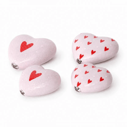 Boltze Herz Milena 11 cm, 2er-Set in verschiedenen Farben