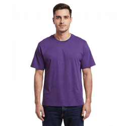 European League of Football Blank T-Shirts Tillandsia Purple