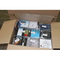 Mischkartons: Original CDs, DVDs, Blurays mit Filmen, Videos aller Art