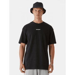 modernes Lost Youth Herren T-Shirt 240 g/m² mit Baumwolle Schwarz