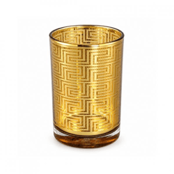 PTMD Teelichthalter „Havy“, goldfarben, 18 cm