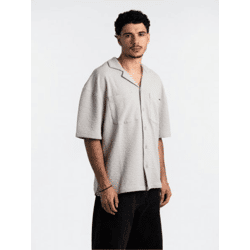 bequemes PEGADOR Herren Polo-Shirt Grau