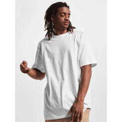 bequemes URBAN CLASSICS Herren T-Shirt Oversize 240 g/m² mit Baumwolle Weiß
