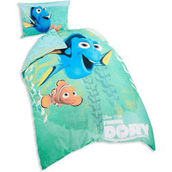Disney Finding Dory - Reversible bed linen - 50 x 70 / 160 x 210 cm