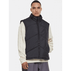 Functional Urban Classics Men's Transition Vest, Lightly Lined Jacket, 78 g/m², Black