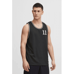 klassisches 11 PROJECT PRZayden Herren Tanktop mit Rundhals Top 21301016-ME-194008 Schwarz