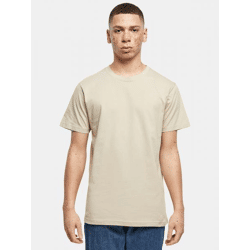lässiges Build Your Brand Herren T-Shirt 180 g/m² mit Baumwolle Beige