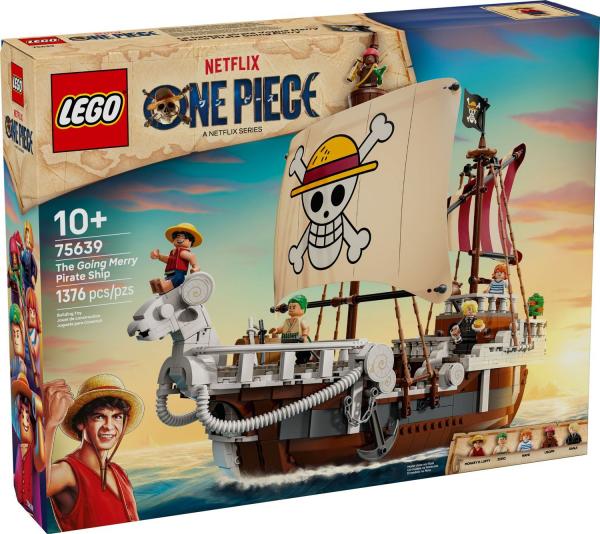 LEGO&reg; ONE PIECE 75639 - Das Piratenschiff Flying Lamb (1376 Teile)