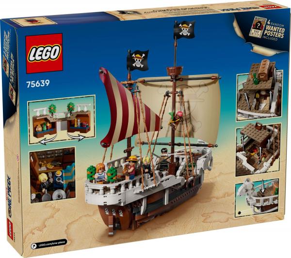 LEGO&reg; ONE PIECE 75639 - Das Piratenschiff Flying Lamb (1376 Teile)