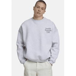 modernes Another Cotton Lab Herren Sweatshirt mit Baumwolle Grau
