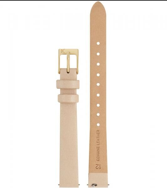 Pierre Cardin Damen Armband-Uhr schlichtes Ziffernblatt analoge Quarz-Uhr mit Leder-Armband 3ATM 27mm CPI.250 Beige, Schwarz, Wei&szlig;, Rosa