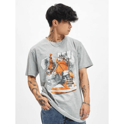 sportliches Mister Tee Herren T-Shirt 180 g/m² mit Baumwolle Grau