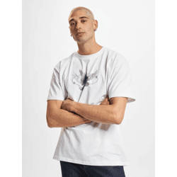 sportliches Mister Tee Herren T-Shirt 240 g/m² mit Baumwolle Weiß