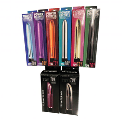 Toy Toy Mini & Large – 8er Pack Vibrator in verschiedenen Größen, Farben & Formen, ideal für Verkauf & Einsteiger. Hochwertig verpackt!