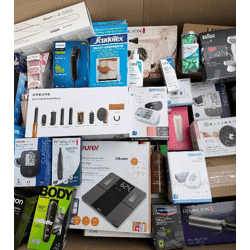 Wholesale offer, P69094, BH, 75% BELOW RETAIL, cat. B (unverified AMAZON RETURNS Beauty and Health), 277 items, 8,1€/Item - 19,01€/kg