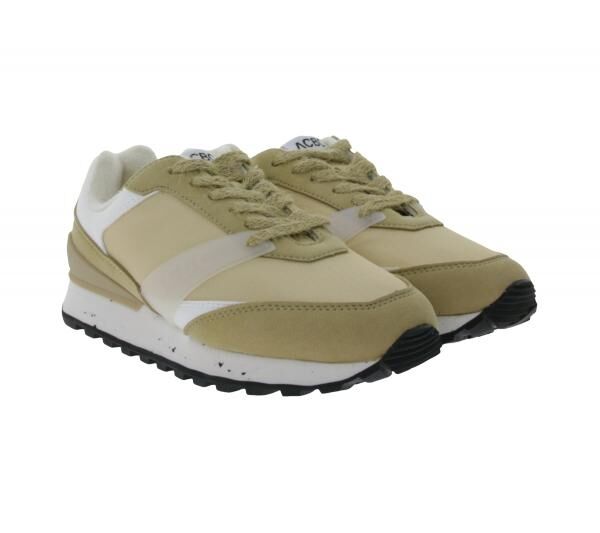 ACBC XNXXUP Damen Schuhe nachhaltige Low-Top Sneaker Schn&uuml;r-Schuhe ACBC-XNXXUP 720 Beige