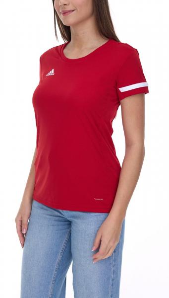 adidas Team 19 Damen Trainings-Shirt mit Climacool-Technologie Sport-Shirt DX7248 Rot