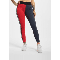 bequeme Karl Kani Damen Hose Stretch mit Baumwolle Rot/Graphit