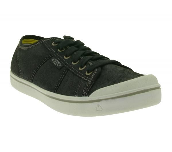 Bequeme KEEN Eldon Harvest Herren Sneaker mit Eco Anti-Odor-Technologie Echtleder-Schuhe 1026838 Schwarz