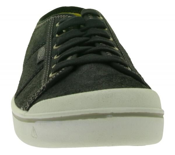 Bequeme KEEN Eldon Harvest Herren Sneaker mit Eco Anti-Odor-Technologie Echtleder-Schuhe 1026838 Schwarz