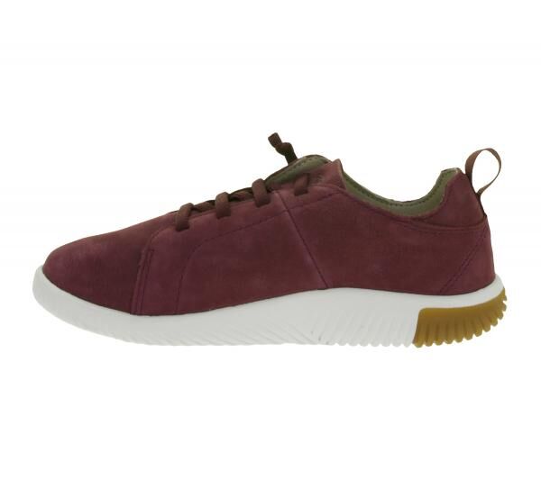 Bequeme KEEN Knx Lace Fig/Star Kinder Barfu&szlig;schuhe mit Eco Anti-Odor-Technologie Echtleder-Schuhe Freizeit-Schuhe 1031125 Violett