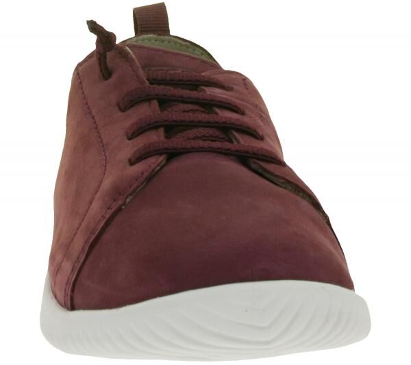 Bequeme KEEN Knx Lace Fig/Star Kinder Barfu&szlig;schuhe mit Eco Anti-Odor-Technologie Echtleder-Schuhe Freizeit-Schuhe 1031125 Violett