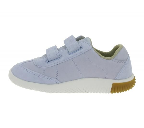 Bequeme KEEN Knx T-Toe DS Kinder & Damen Barfu&szlig;schuhe mit Eco Anti-Odor-Technologie Echtleder-Schuhe Freizeit-Schuhe 1030823 Hell-Blau