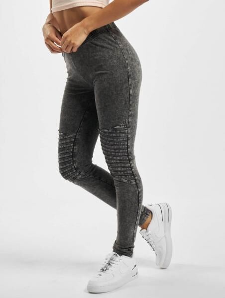 bequeme URBAN CLASSICS Damen Hose Stretch 200 g/m&sup2; mit Baumwolle Anthrazit