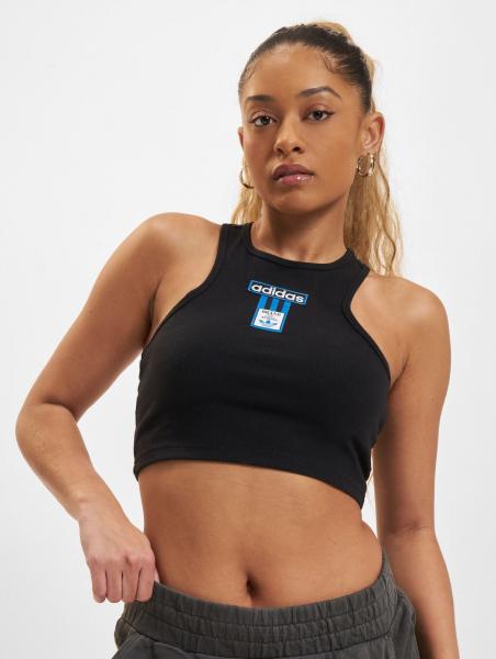 bequemes adidas Damen T-Shirt Stretch Schwarz