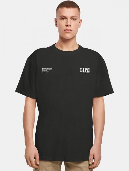bequemes Merchcode Herren T-Shirt 240 g/m&sup2; mit Baumwolle Schwarz