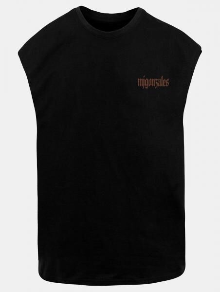 bequemes MJ Gonzales Herren T-Shirt 180 g/m&sup2; mit Baumwolle Schwarz