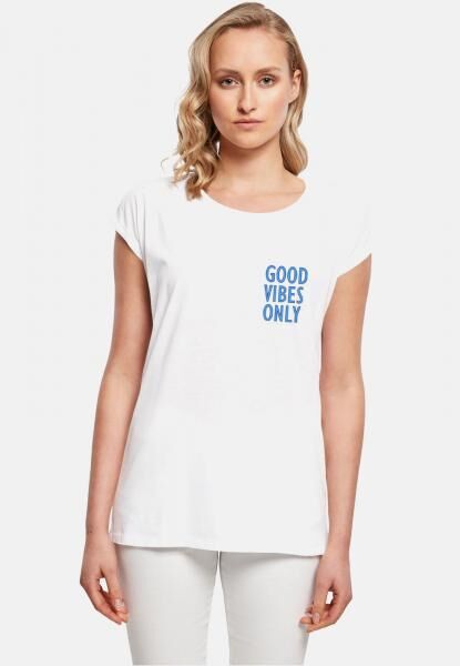 bequemes POD Damen T-Shirt 140 g/m&sup2; mit Baumwolle Wei&szlig;