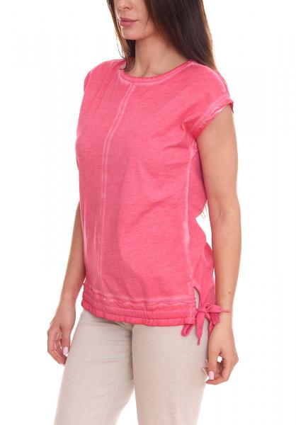 BOYSEN&acute;S Sommer-Shirt l&auml;ssiges Damen-Shirt mit B&auml;ndern am Saum 14645414 Rosa