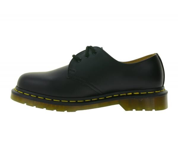 Dr. Martens 1461 Smooth Damen Oxford-Halbschuhe mit gepolsterter DMS-Sohle Glattleder-Schuhe 11838002 Schwarz