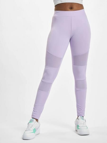 l&auml;ssige Urban Classics Damen Hose Stretch 210 g/m&sup2; Violett