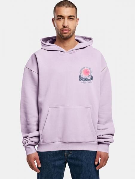 l&auml;ssiger Merchcode Herren Hoodie 460 g/m&sup2; mit Baumwolle Violett