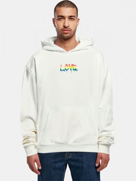 l&auml;ssiger Merchcode Herren Hoodie 460 g/m&sup2; mit Baumwolle Wei&szlig;