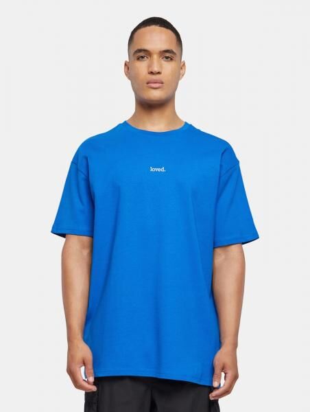 l&auml;ssiges Merchcode Herren T-Shirt 240 g/m&sup2; mit Baumwolle Blau