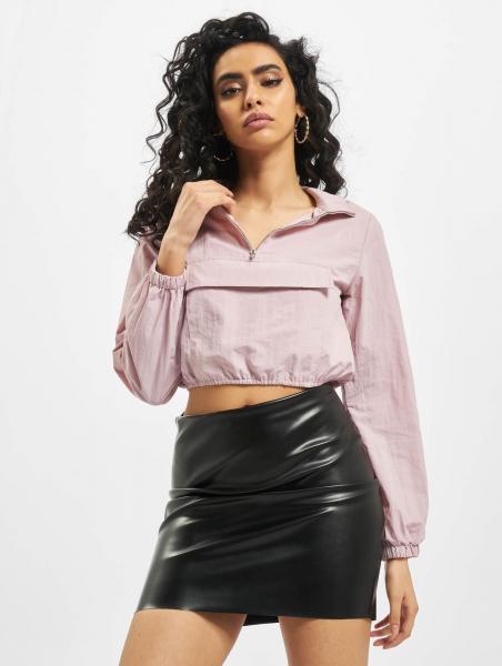Missguided Kurze, leichte Shell-Jacke mit Fronttasche in Rosa