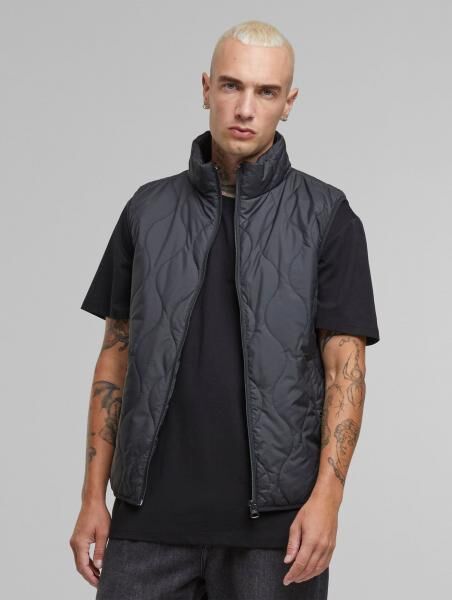 moderne URBAN CLASSICS Herren Jacke 70 g/m&sup2; Schwarz