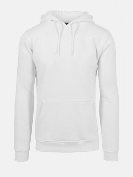 moderner Mister Tee Herren Hoodie 300 g/m&sup2; mit Baumwolle Wei&szlig;