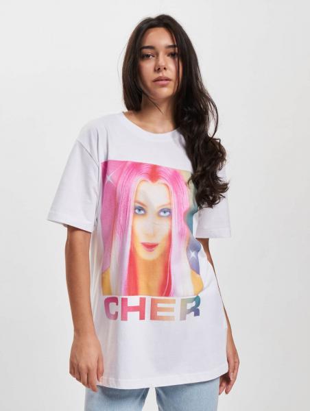 modernes Merchcode Damen T-Shirt 200 g/m&sup2; mit Baumwolle Wei&szlig;