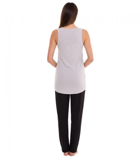 neun 9 monate Damen Sommer-Top schlichtes Shirt Schwangerschaftsmode 68950144 Grau