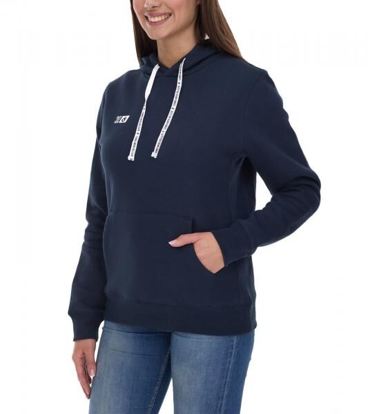 Outfitter Ocean Fabrics Thai Damen Hoodie nachhaltiger Kapuzen-Pullover im Basic-Style OUT-W-1003-OTW-42 Navy