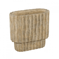 PTMD Blumentopf Mitty oval M braun 30 cm