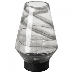 PTMD Tischlampe Celester LED auf Batterie schwarz 23.5
