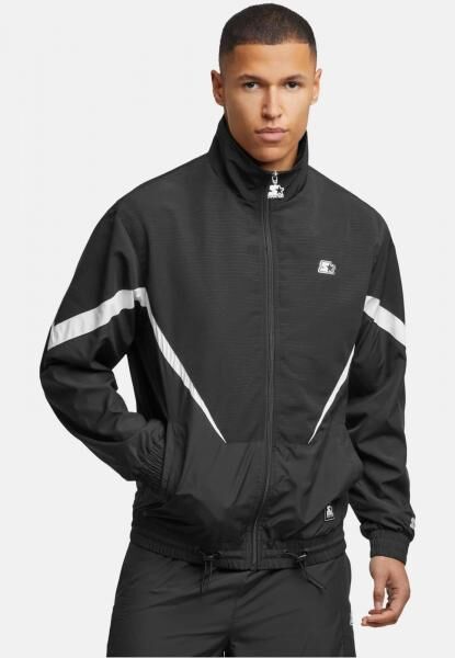 schlichte STARTER Herren Jacke 68 g/m&sup2; Schwarz